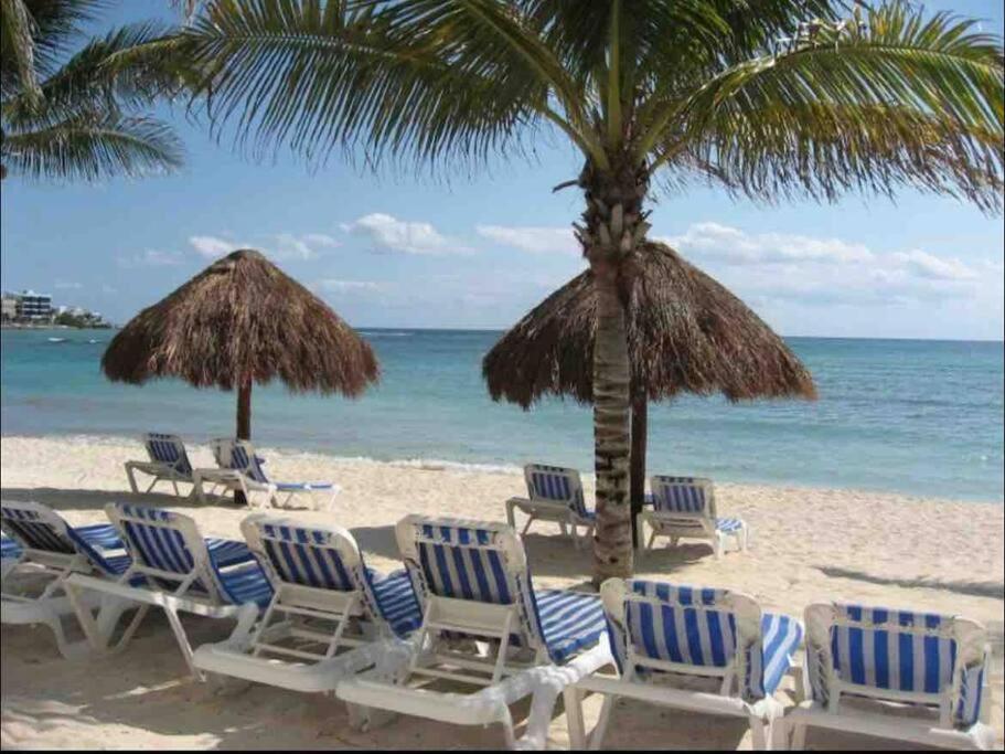 Beachfront Akumal Half Moon Bay Exterior photo